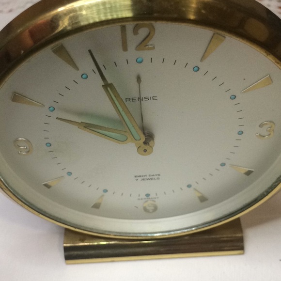 VINTAGE MCM GERMAN ALARM CLOCK WITH WORKING ALARM - Picture 5 of 11